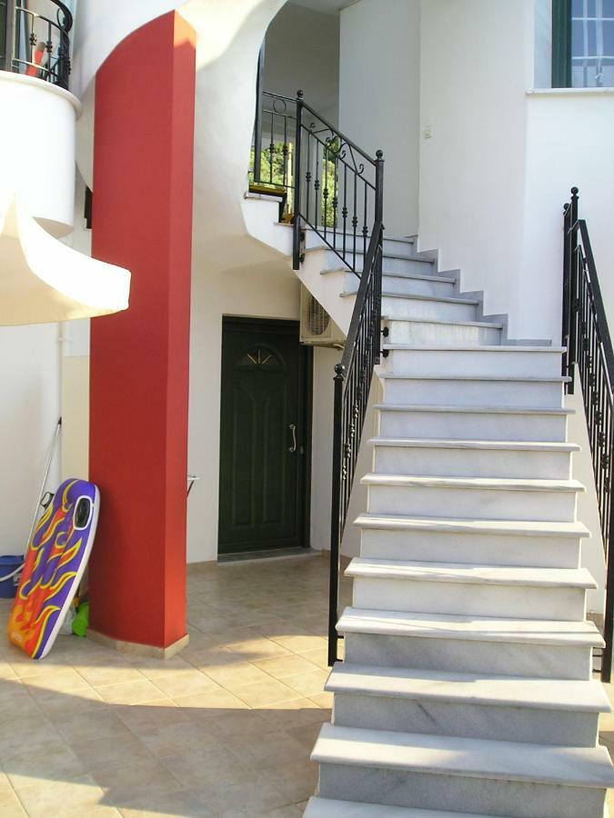 Golden Beach Inn Chrysi Ammoudia ภายนอก รูปภาพ